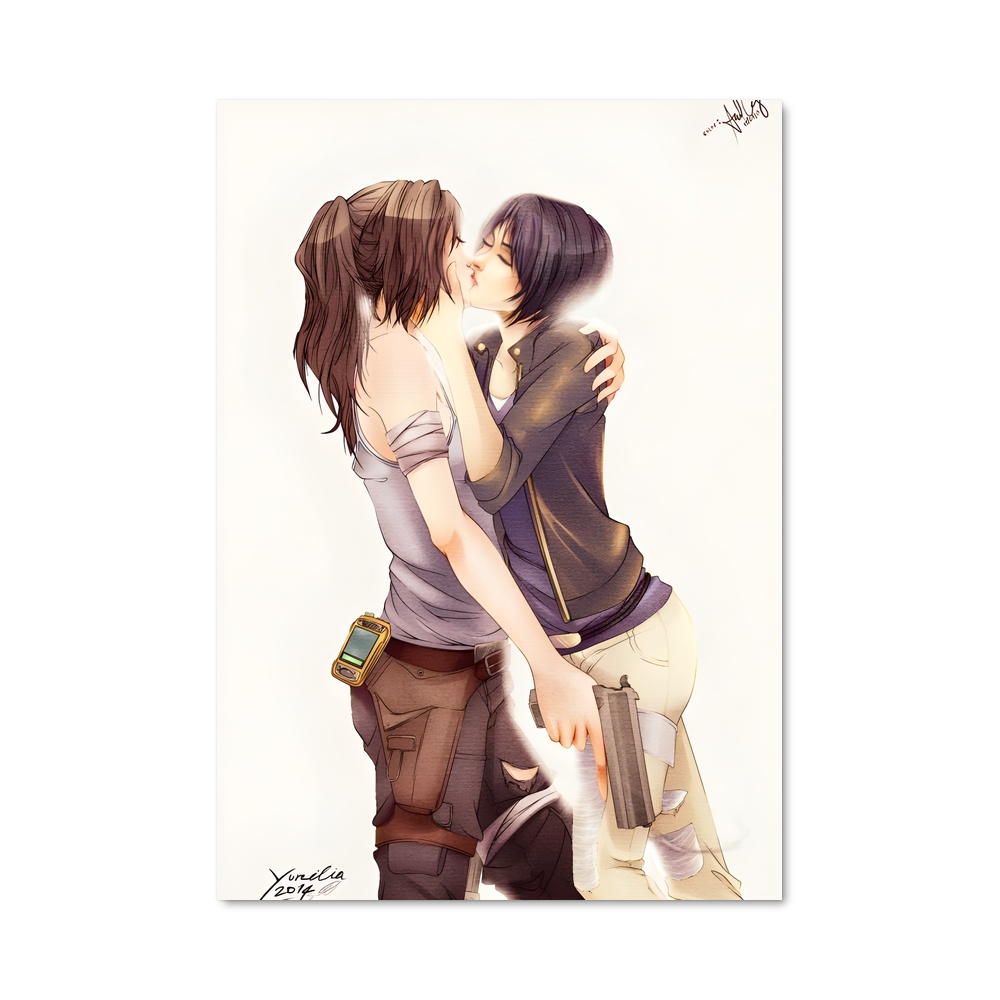 Poster Baiser Artistique